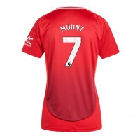 Camiseta Manchester United Mason Mount #7 Primera Equipación para mujer 2024-25 manga corta